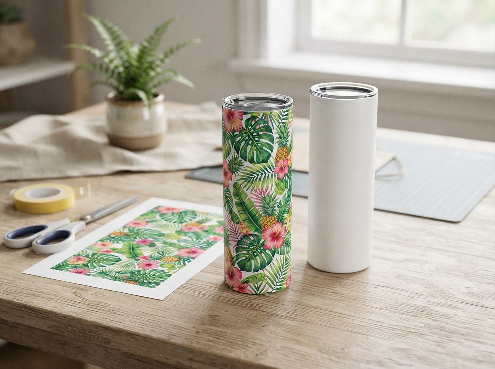 20oz Skinny Tumbler Wrap Size: Exact Dimensions