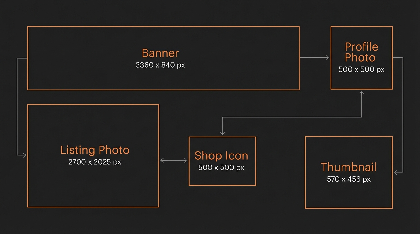 Etsy Image Size Guide: Every Dimension You Need (2026)