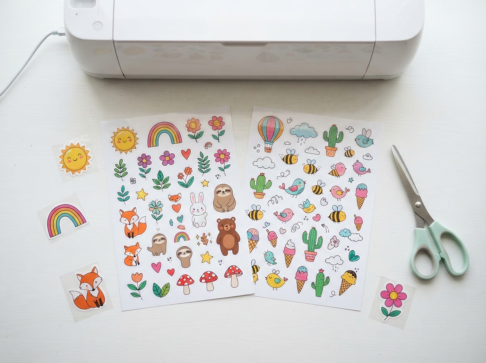 Print-and-Cut Stickers for Etsy: Bleed, Cut Lines and Setup