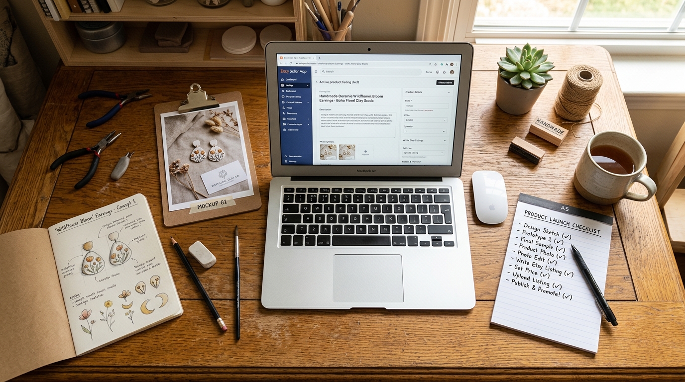 How to Launch a New Etsy Product (Step by Step)