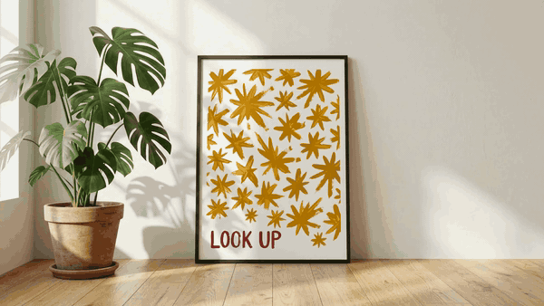Video mockups made with Scaylr: a framed poster, a mug and more, each turned into a short product video
